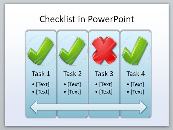 Checklist Template Ppt Finally we can change the colors and add some nice hierarchy using the task list and sub lists. You can use these task list or checklist PPT shapes in your ...