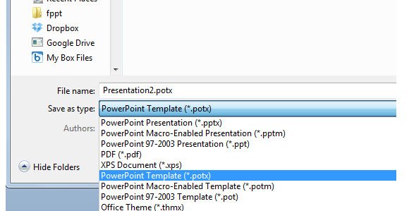 Create Custom Templates Powerpoint 2010