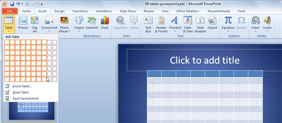 How To Add More Tables In Powerpoint