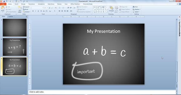 Simple powerpoint presentations