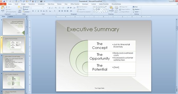 Sales Proposal PowerPoint Template