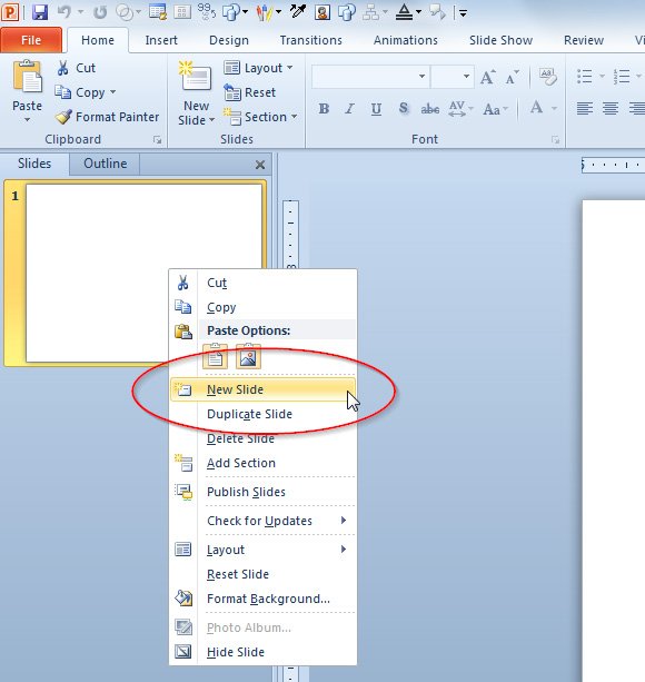 How To Add Slides In Powerpoint Online