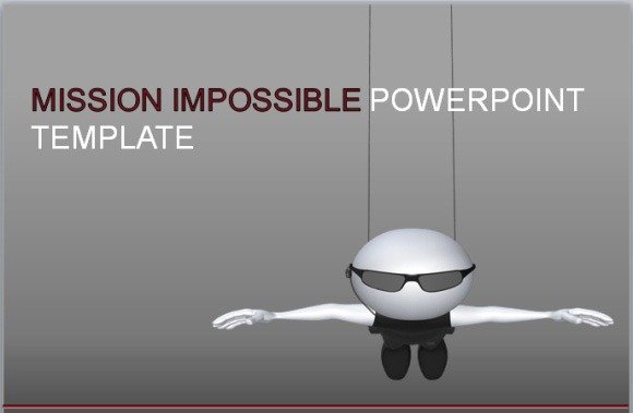 Mission Impossible Animated PowerPoint Template