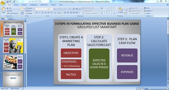 Customizable Business Plan Presentation Templates - Free Download