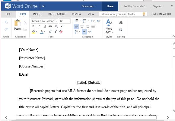 Guide how to write a mla research paper