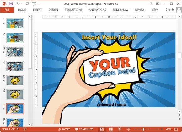 Comic Book Template For Microsoft Publisher