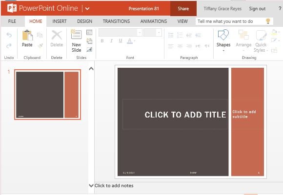 Powerpoint Template Grid