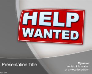 Help Wanted Ad Template