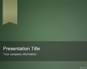 Thesis presentation powerpoint template