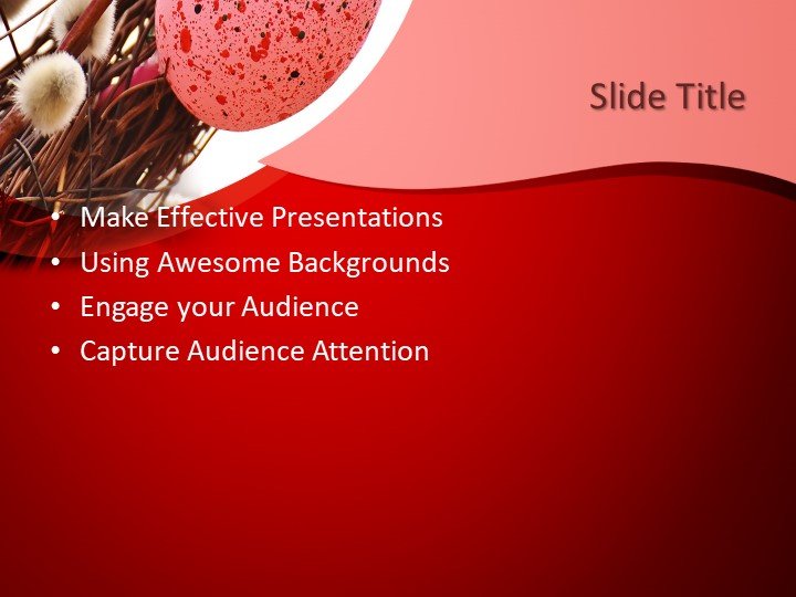 Pussy Willow Template X Free PowerPoint Templates