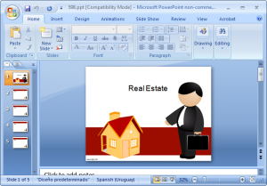 business Silhouette PowerPoint