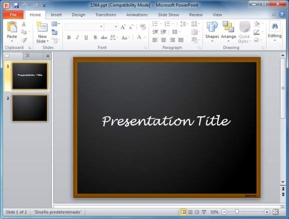 School Board PowerPoint Template
