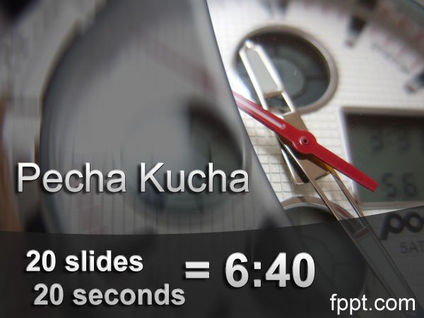 Pecha Kucha PowerPoint background template