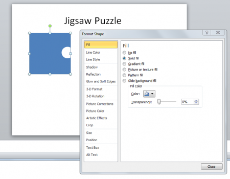 powerpoint presentation jigsaw pieces