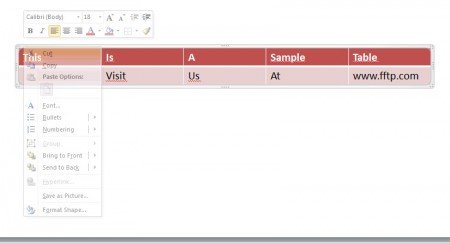 How to animate a table in PowerPoint