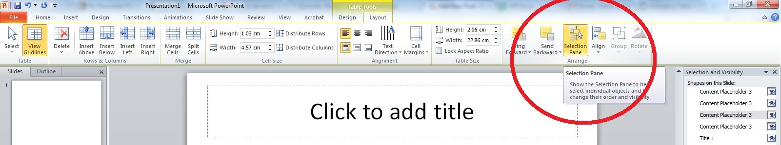 Can You Animate Tables In Powerpoint