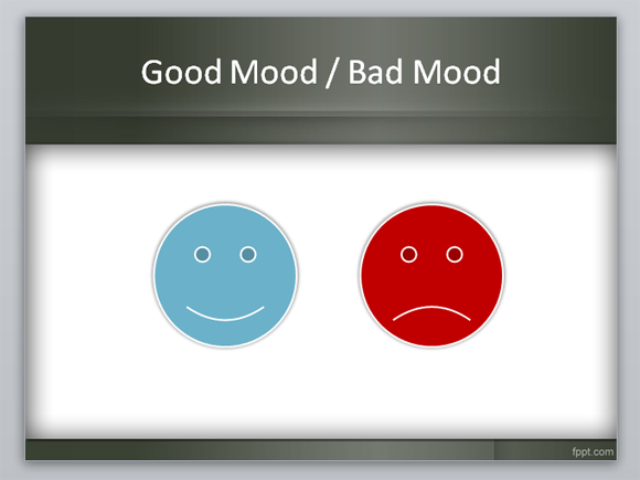 Good mood template for PowerPoint presentations