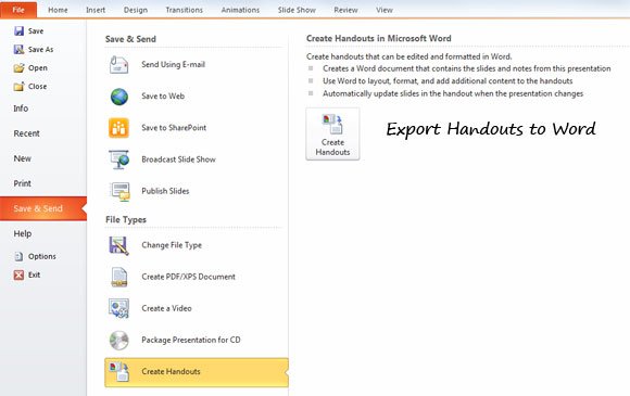 how to import word document into powerpoint