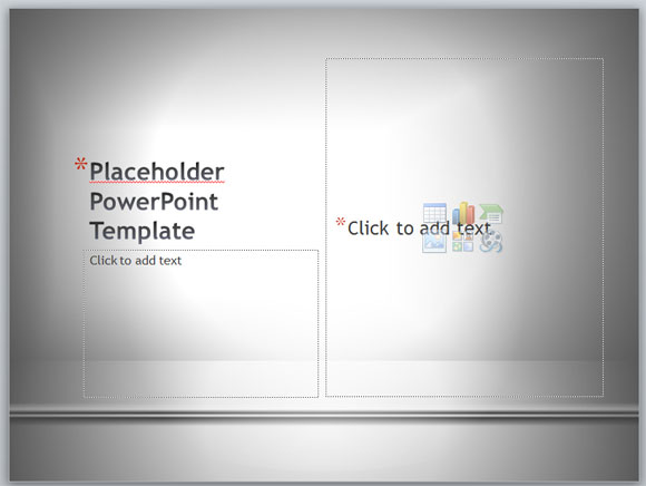 Placeholder PowerPoint Template
