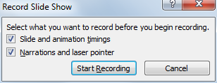 timing powerpoint