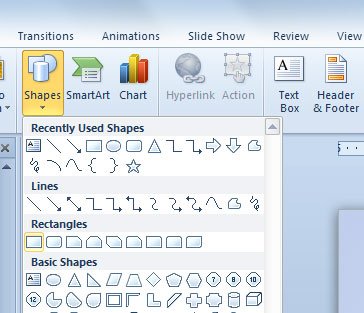 Buttons in PowerPoint