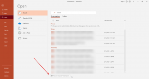 How To Recover Unsaved PowerPoint Data [Tip]