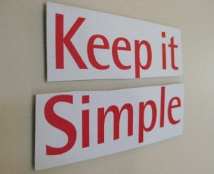 kiss, keep it simple stupid