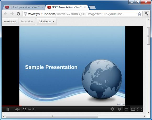 how to download youtube video to powerpoint