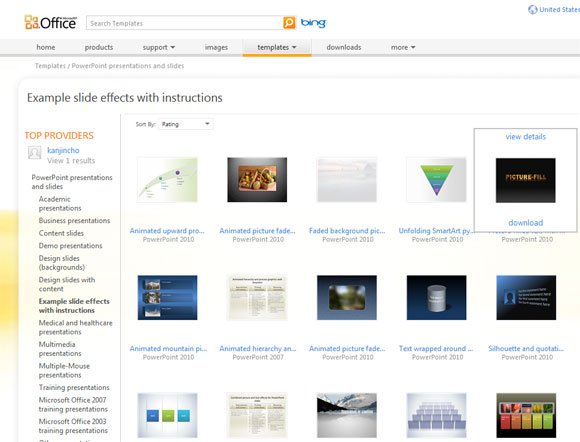 powerpoint animation free download 2010