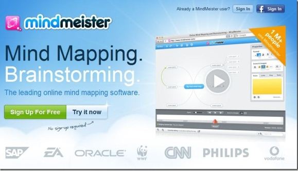 Collaborate Online And Create Mind Maps With MindMeister