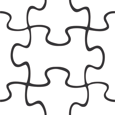 Puzzle Template PNG file