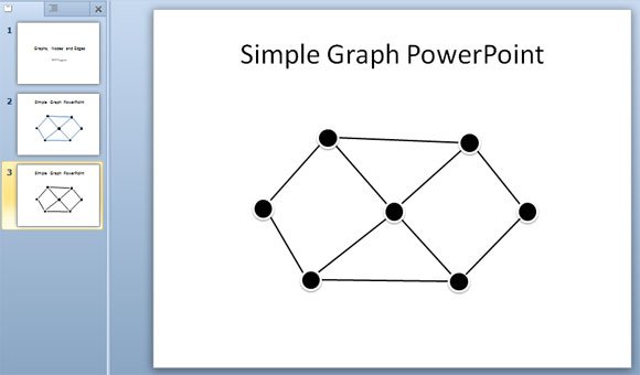 graph edge connector powerpoint ppt
