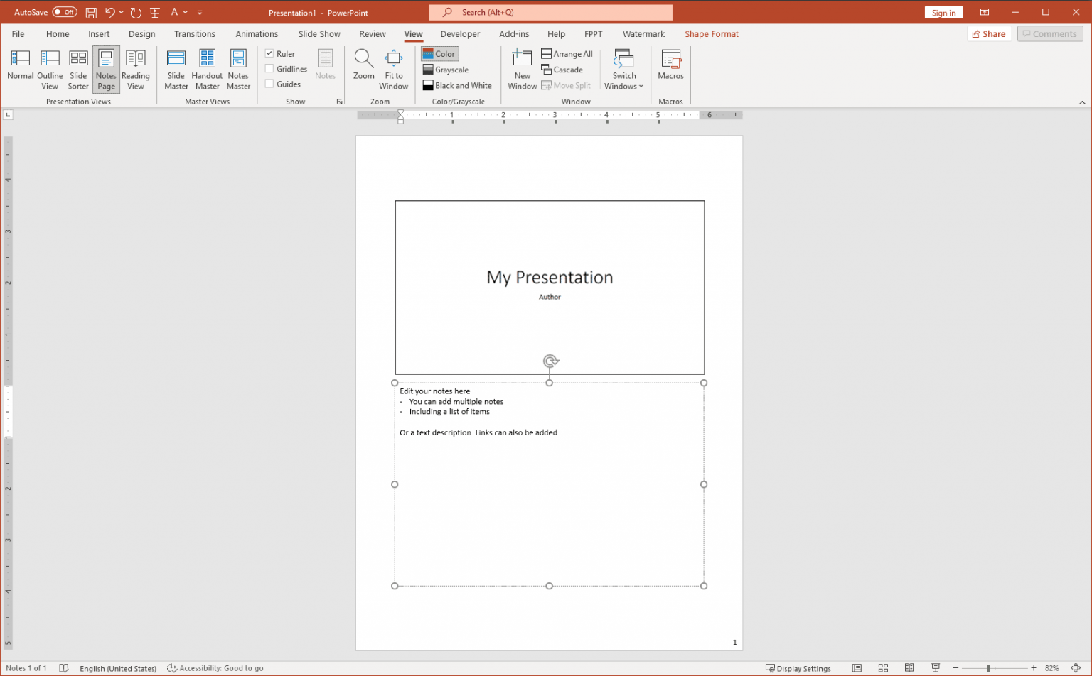 presentation page notes