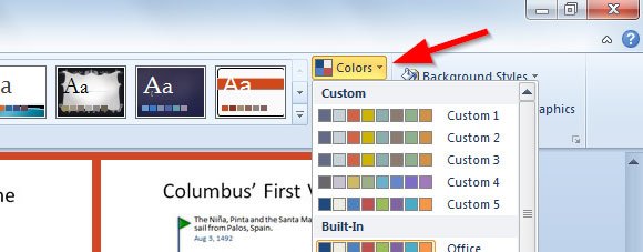 change hyperlink colors powerpoint 2016 for mac