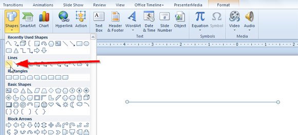 Dotted Line in PowerPoint
