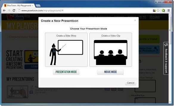 Create Presentation