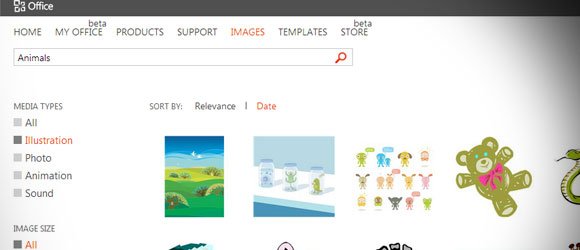 Download free Clipart images from Microsoft Office website