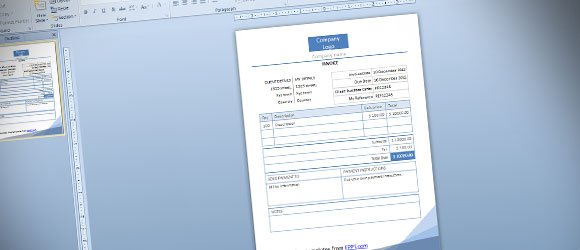 Free Invoice PowerPoint Templates