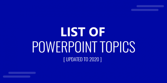 powerpoint presentation topics with slides