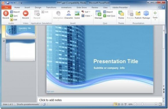 make presentations with adobe