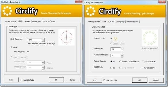 Select Circlify Parameters