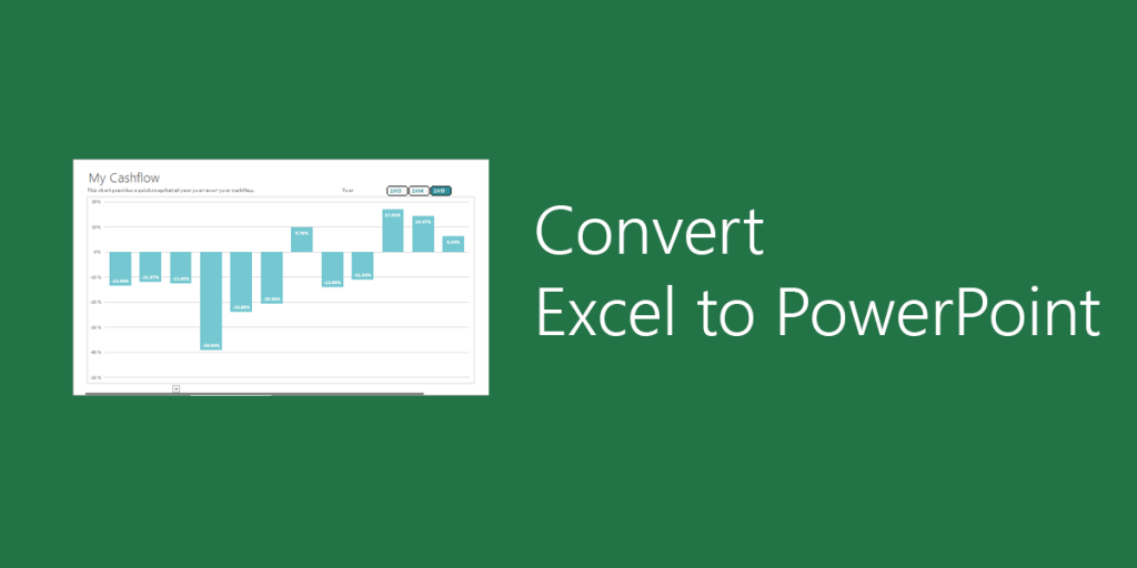 convert excel to powerpoint presentation online