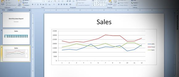 Dynamically Insert Charts & Tables in Excel 2010 with PowerPoint