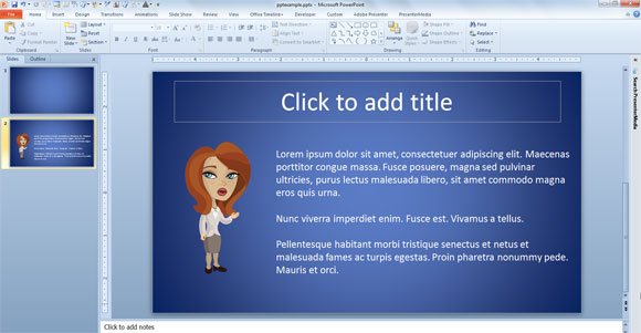 powerpoint characters