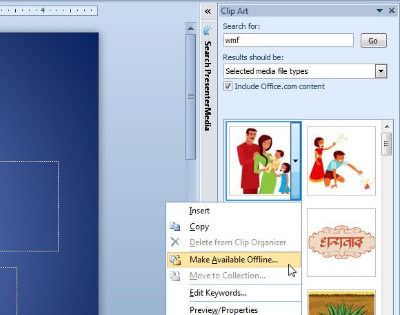 more clipart in powerpoint