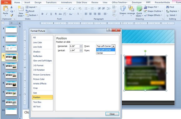 How To Align Objects on Multiple Slides in PowerPoint 2010