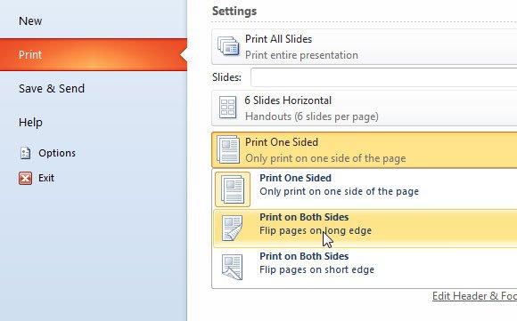 Print your Slides and Handouts in PowerPoint 2010