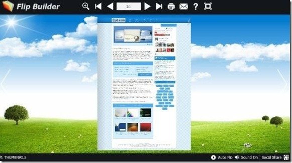 Flip PDF Software