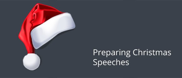 How to Plan a Good Christmas Speech