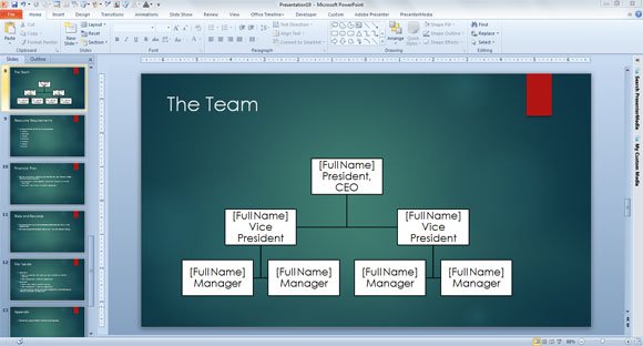 Business Consulting Template for PowerPoint 2013